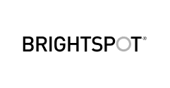 Brightspot logo, representing their partnership with Material