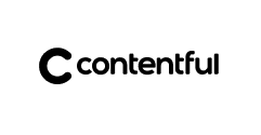 Contentful logo, representing their partnership with Material