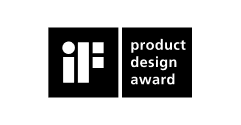 Logo of the IF Product Design Award that was received by Material