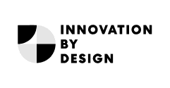 Logo of the Innovation By Design Award that was received by Material